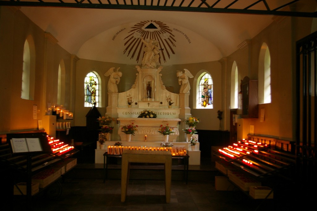 Interieur van de kapel